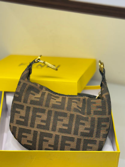 Fendi Fendigraphy Mini Hobo Bag