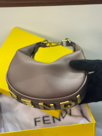 Fendi Fendigraphy Mini Hobo Bag