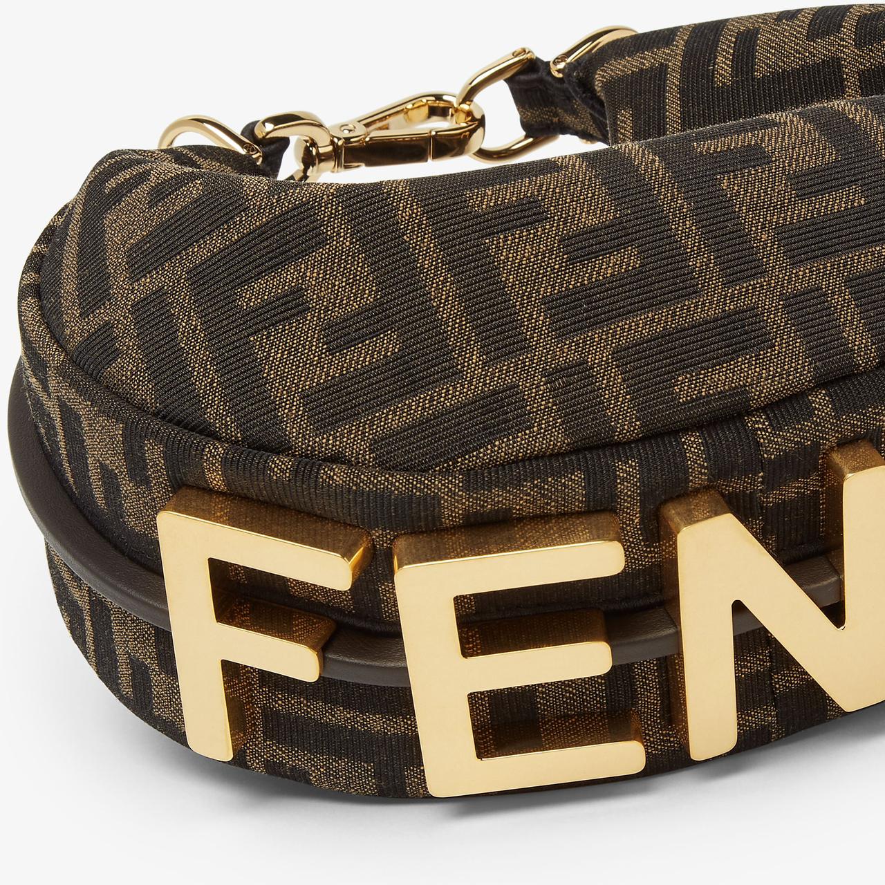 Fendi Fendigraphy Mini Hobo Bag