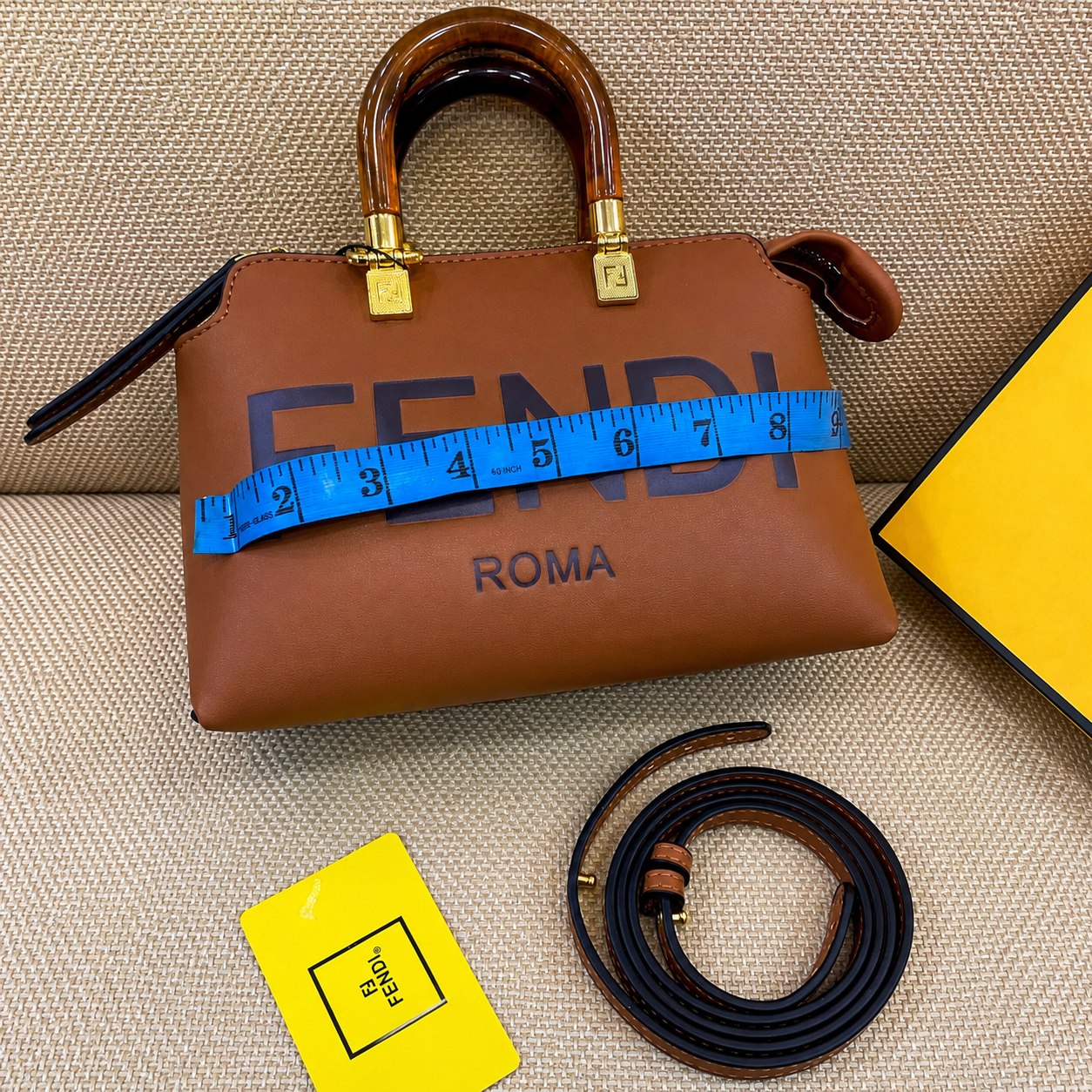 Fendi Sunshine Mini Shopper Bag