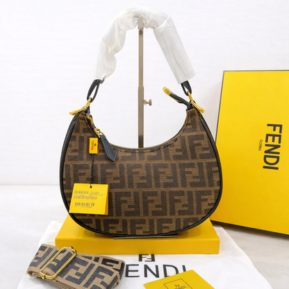 Fendi Monogram Hobo Shoulder Bag