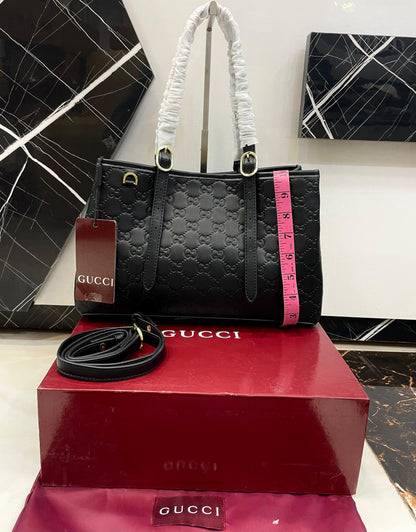 Gucci GG Emblem Medium Tote Bag