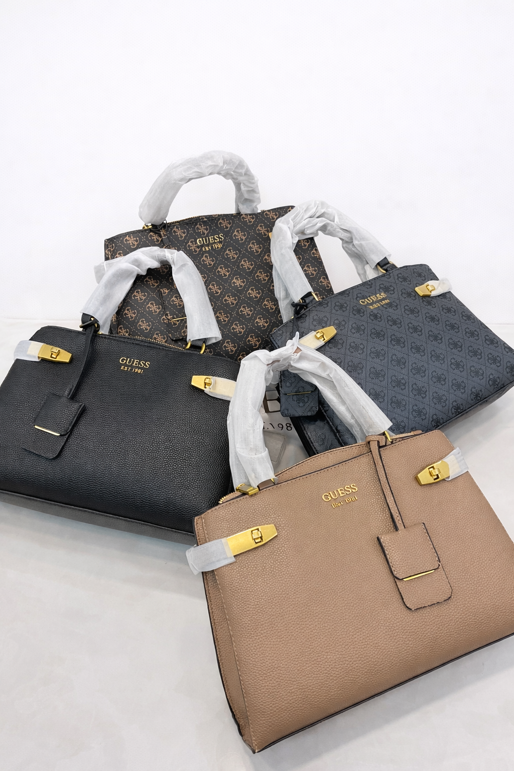 Guess Classic Structured Tote Bag