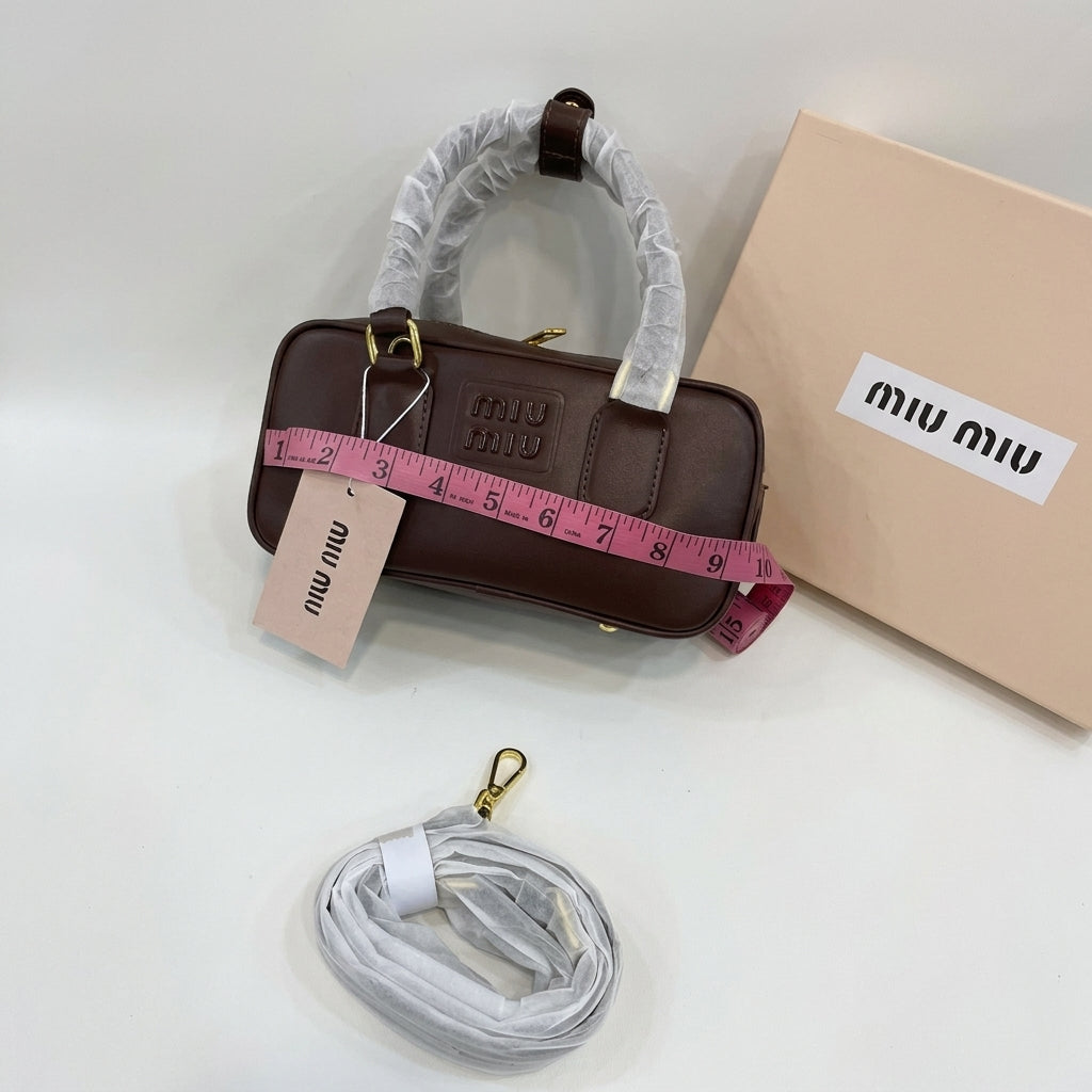 Miu Miu Structured Mini Boston Bag