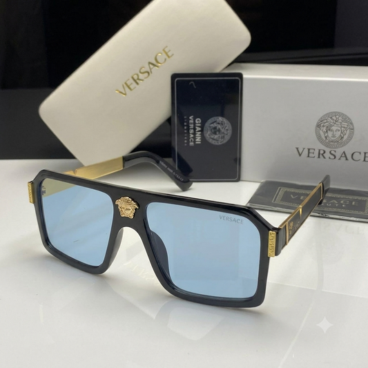 Versace Medusa Navigator Square Sunglasses