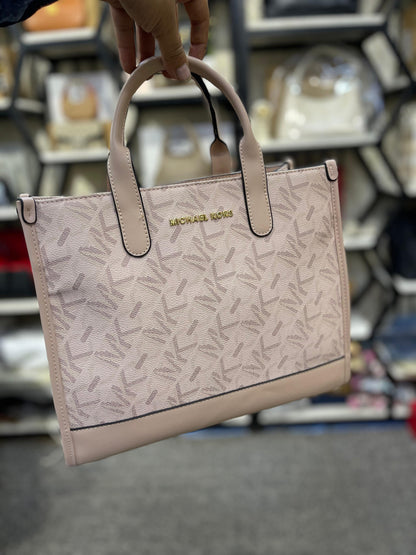 Michael Kors Gigi Empire Signature Logo Tote Bag