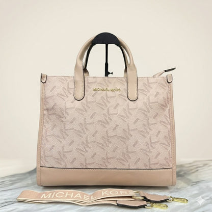 Michael Kors Gigi Empire Signature Logo Tote Bag