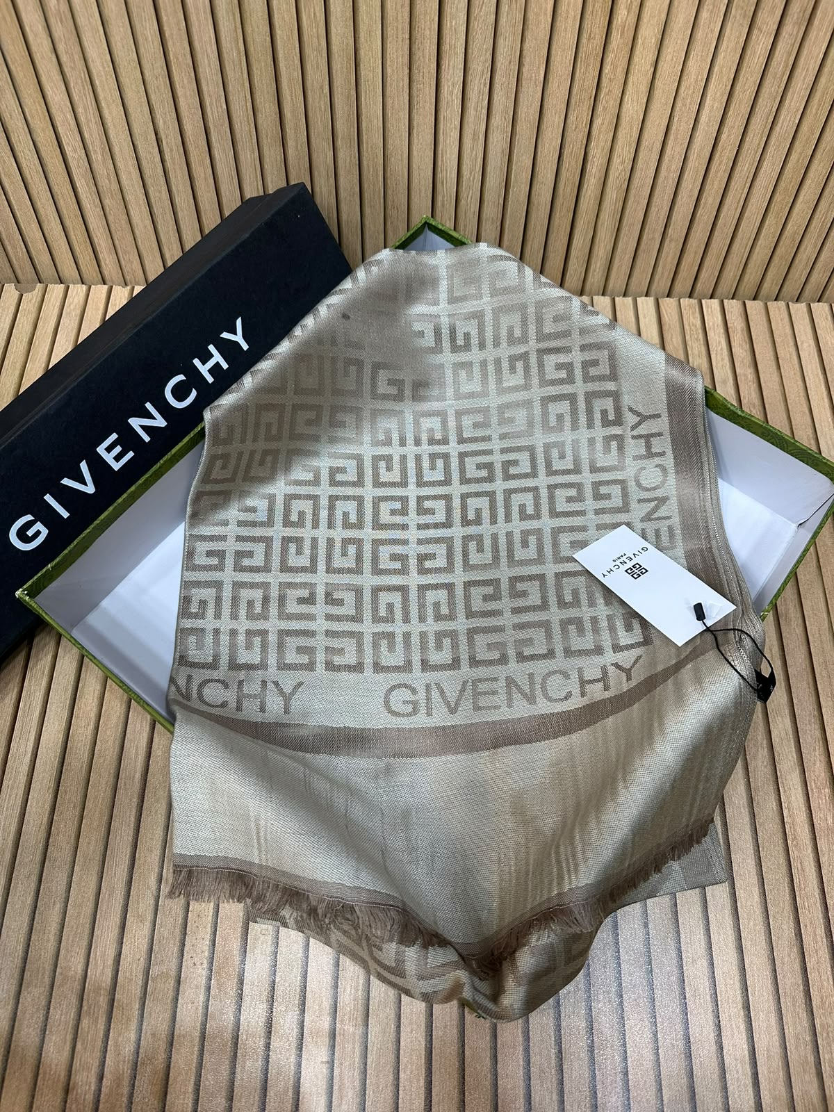 Givenchy 4G Monogram Cashmere Shawl