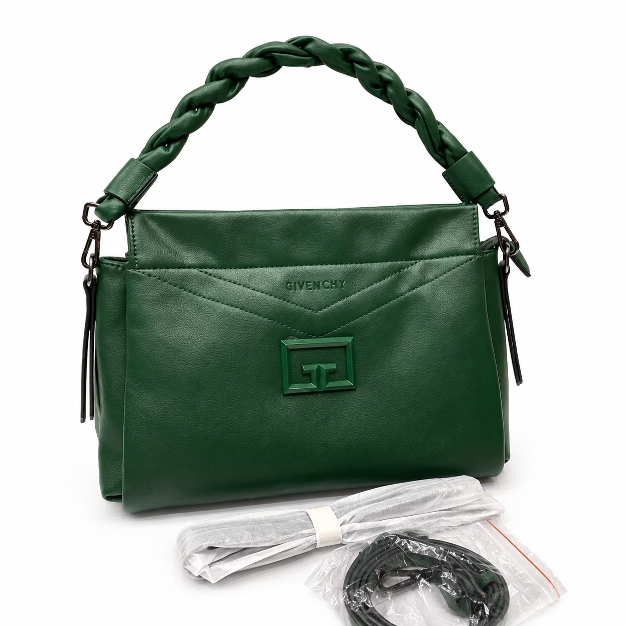 Givenchy G-Cube Leather Shoulder Bag