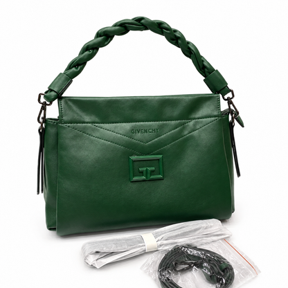 Givenchy G-Cube Leather Shoulder Bag