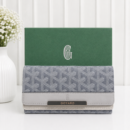 Goyard Goyardine Continental Long Wallet
