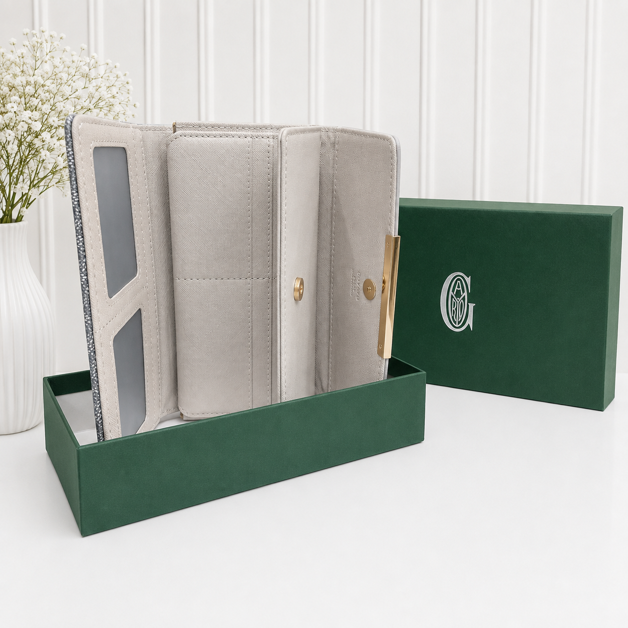 Goyard Goyardine Continental Long Wallet