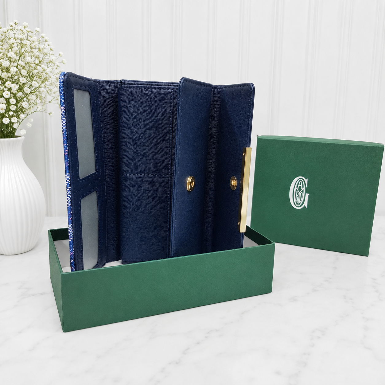 Goyard Goyardine Continental Long Wallet