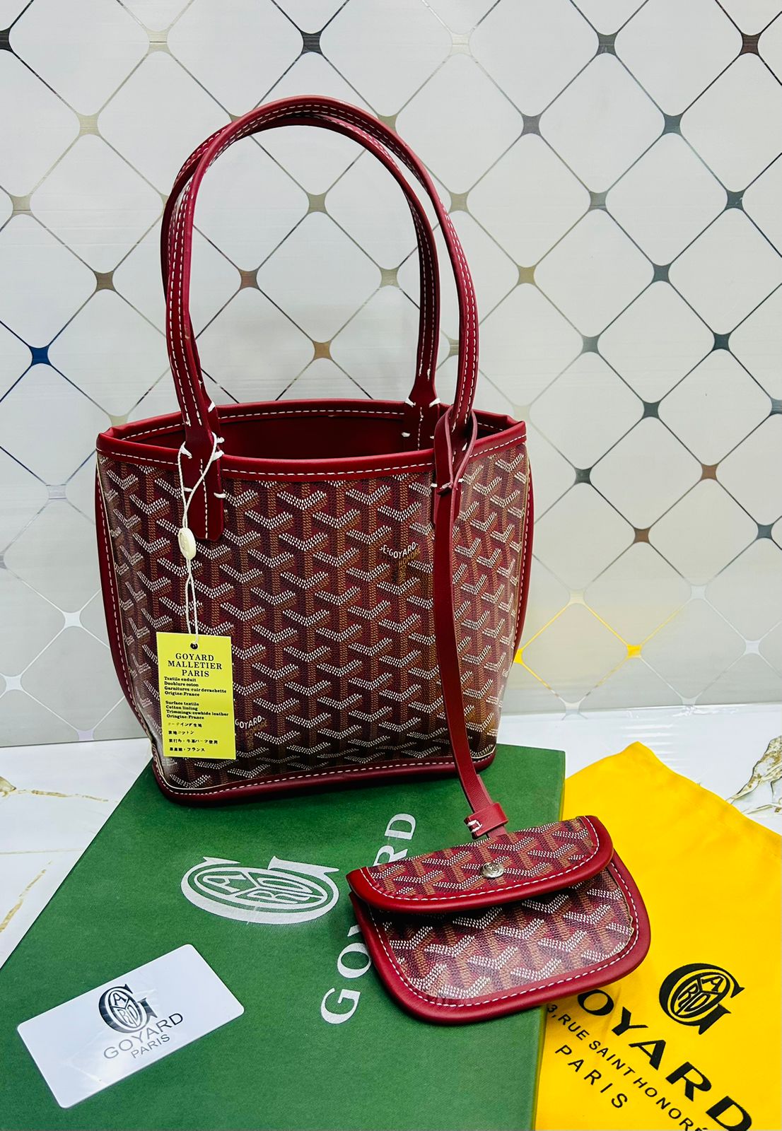 Goyard Anjou Mini Tote Bag