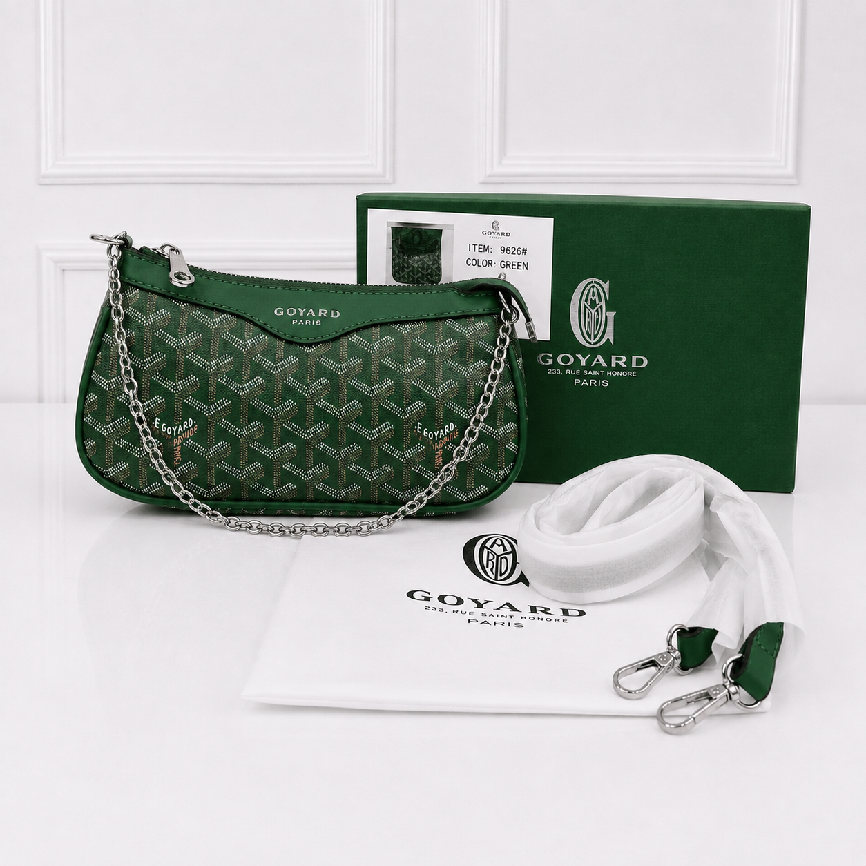 Goyard Monogram Shoulder Crossbody Bag