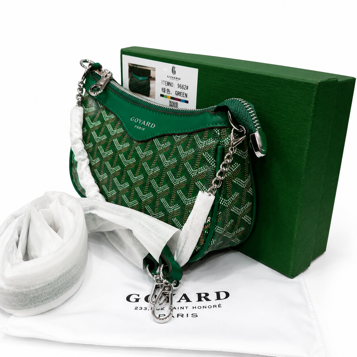 Goyard Monogram Shoulder Crossbody Bag