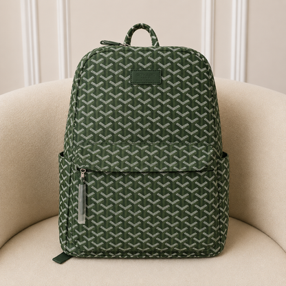 Goyard Saint Louis Inspired Monogram Backpack