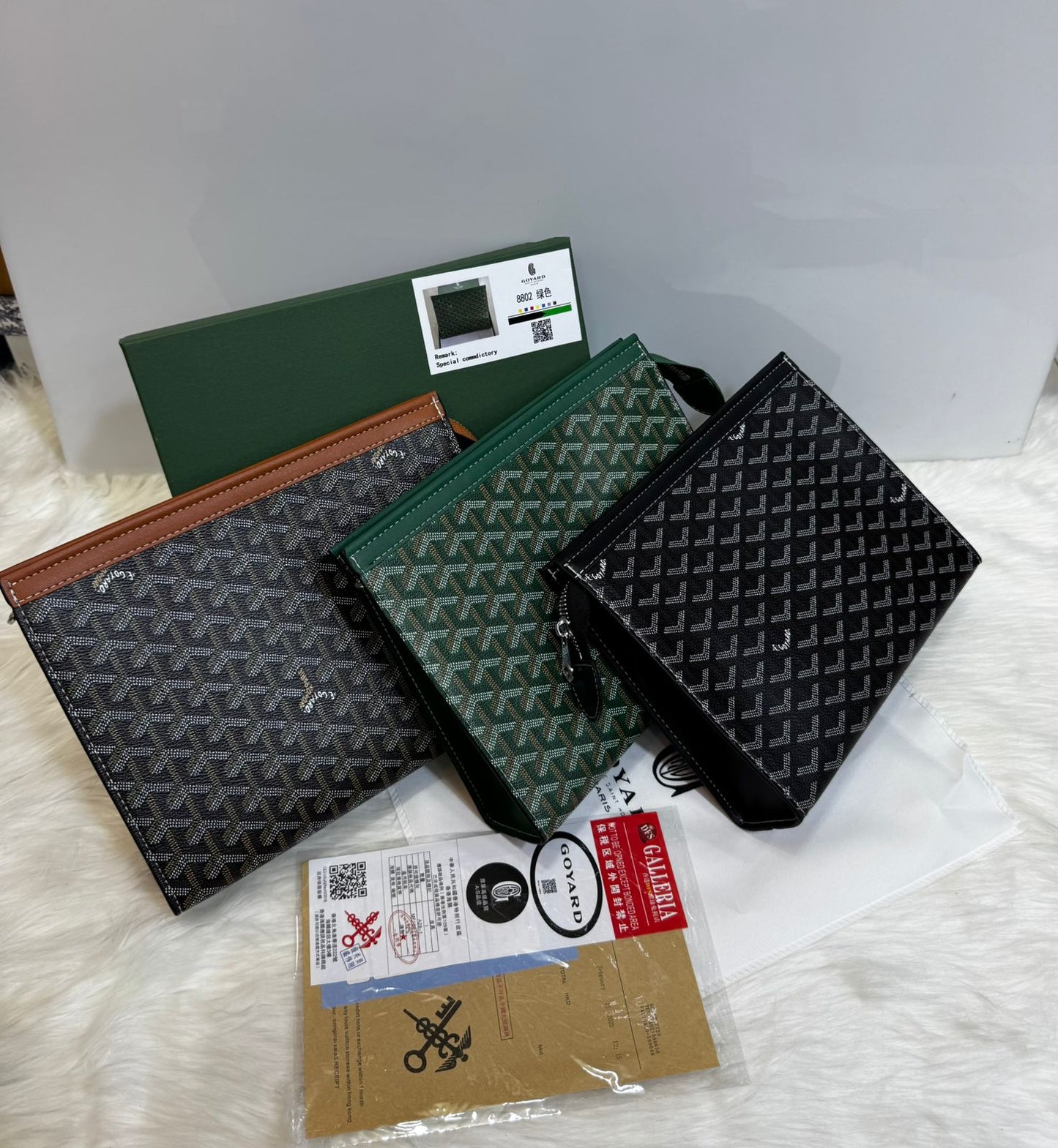 Goyard Sénat MM Zip Pouch – Signature Goyardine Canvas Edition