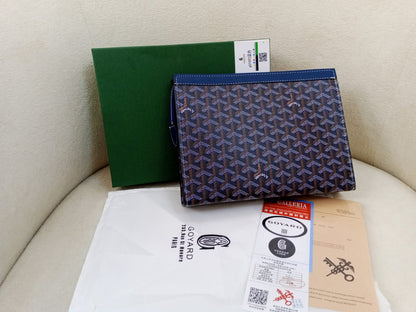 Goyard Sénat MM Zip Pouch – Signature Goyardine Canvas Edition