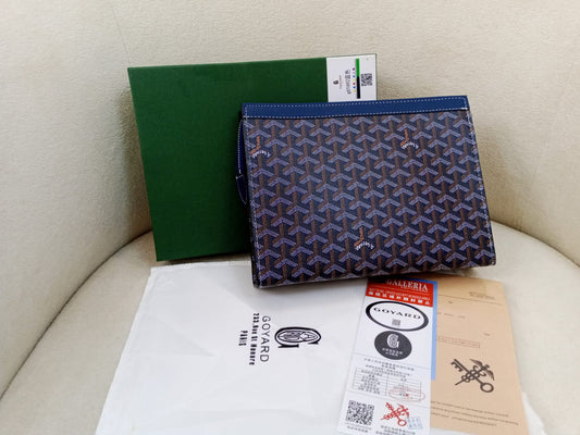 Goyard Sénat MM Zip Pouch – Signature Goyardine Canvas Edition