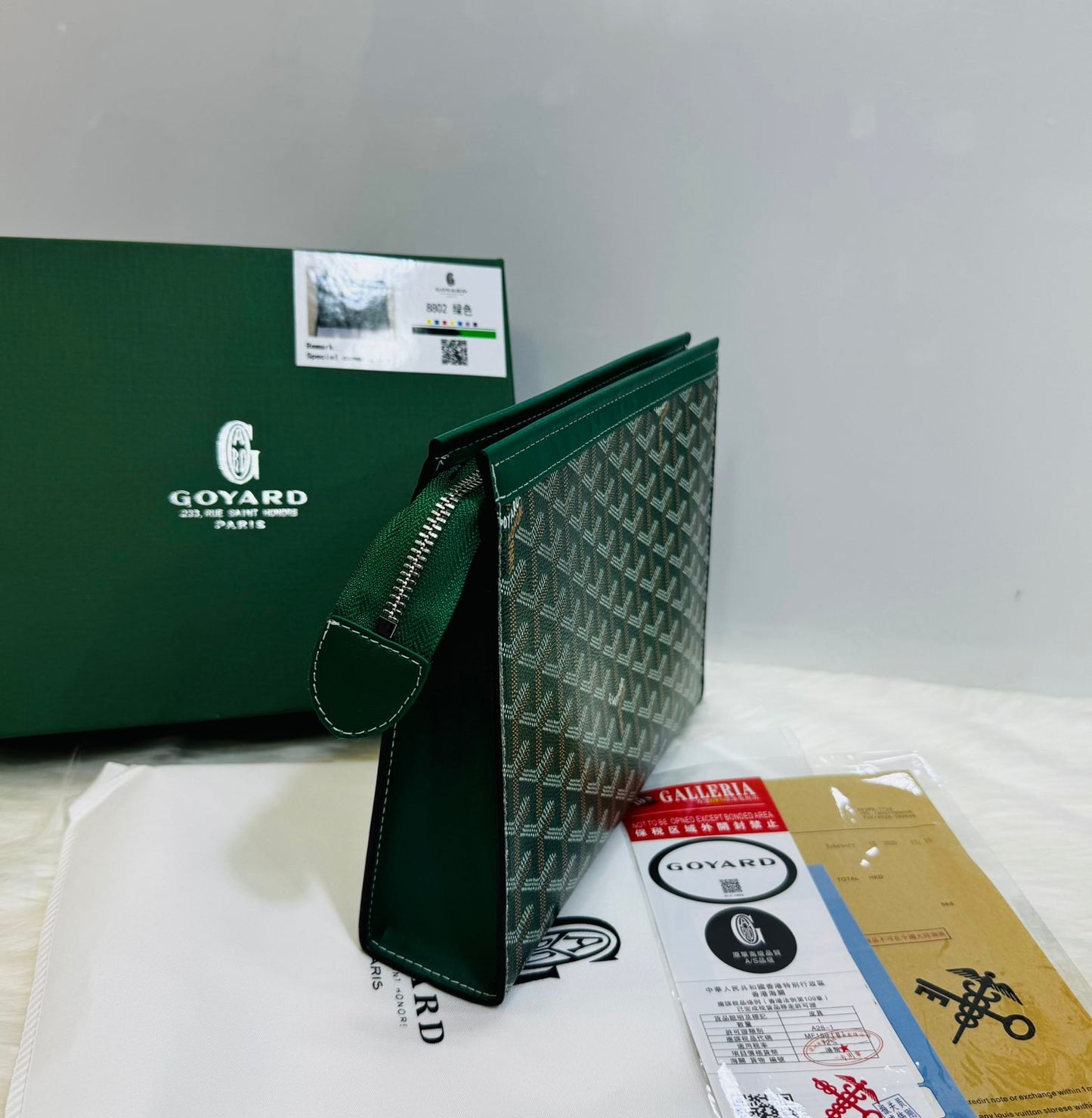 Goyard Sénat MM Zip Pouch – Signature Goyardine Canvas Edition