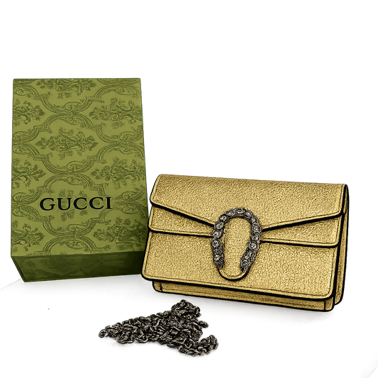 Gu-cci Dionysus Wallet on Chain