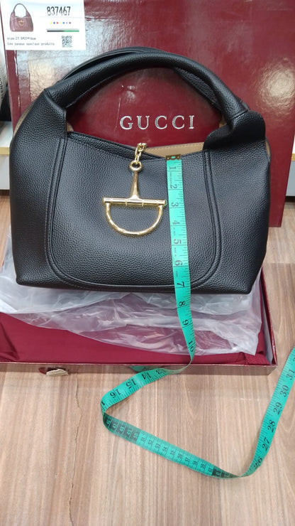Gu-cci Softbit Maxi Shoulder Bag (Leather)