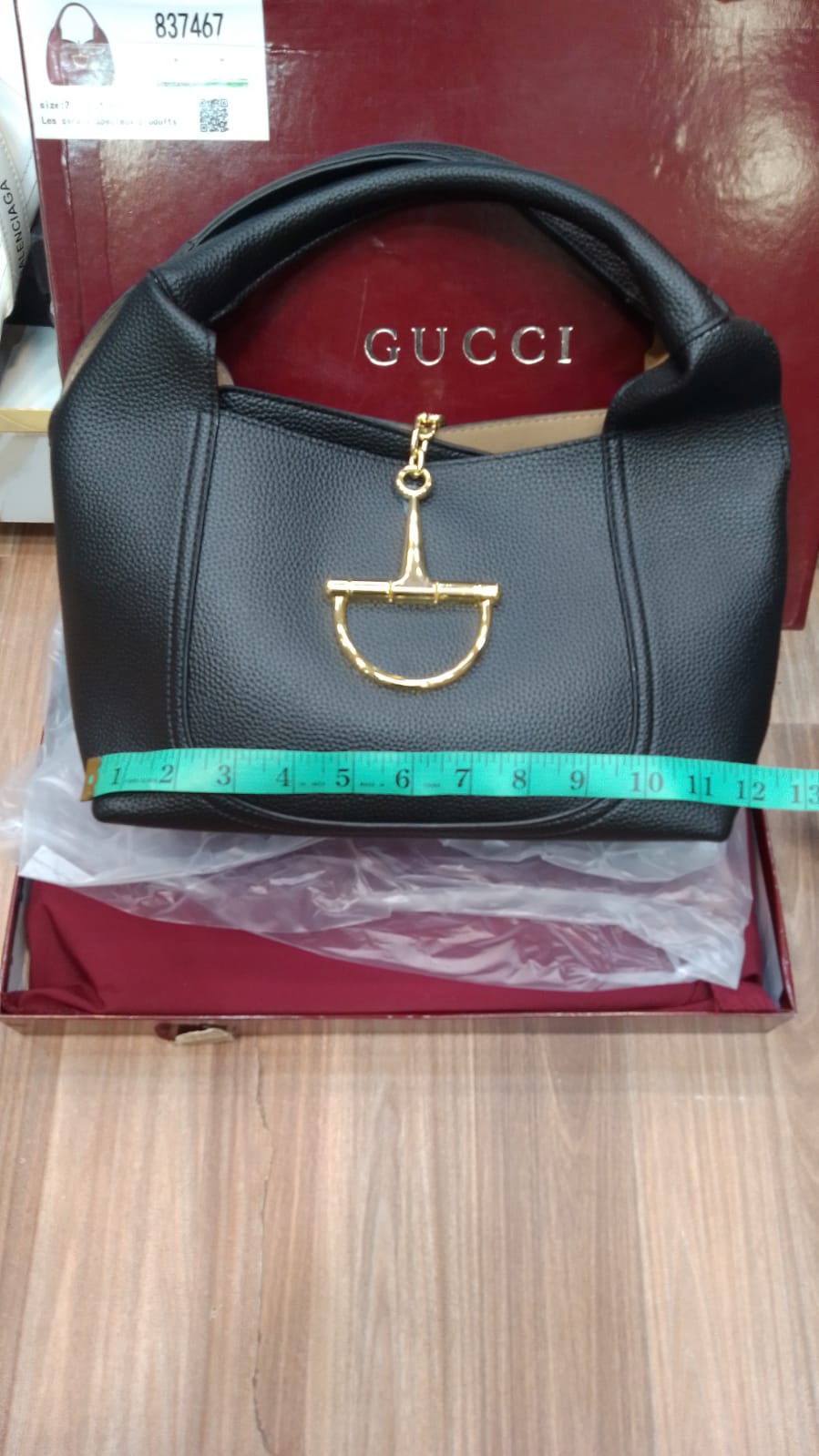 Gu-cci Softbit Maxi Shoulder Bag (Leather)