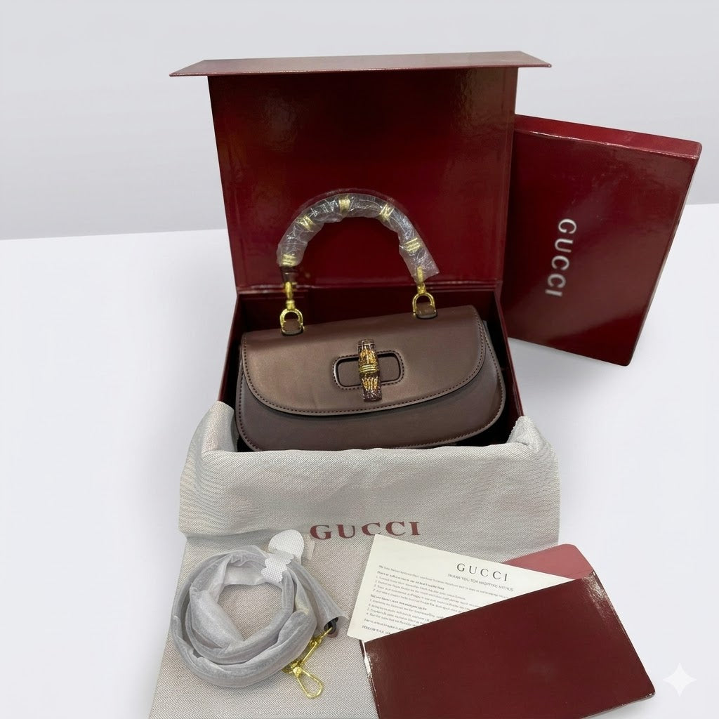 Gu-cci Bamboo 1947 Small Top Handle Bag