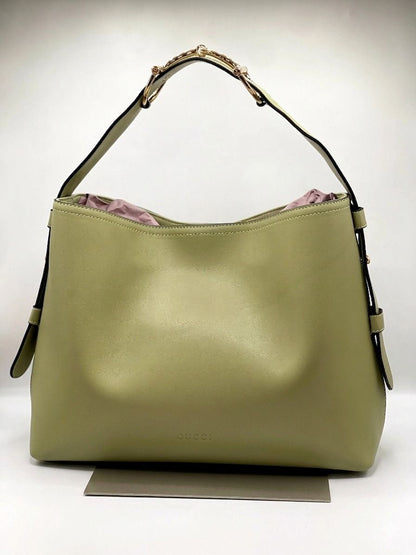 Gucci Beatrix Large Leather Tote Bag