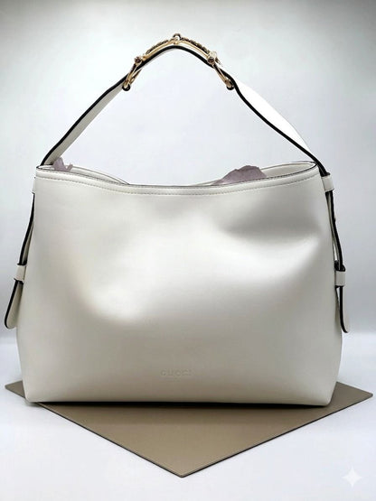 Gucci Beatrix Large Leather Tote Bag
