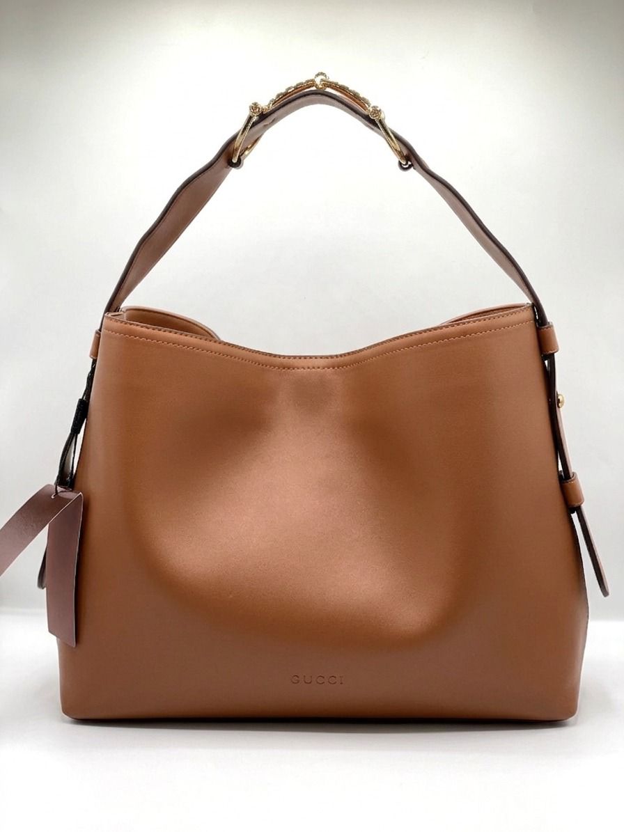 Gucci Beatrix Large Leather Tote Bag