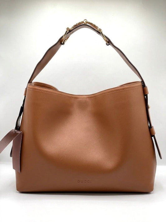 Gucci Beatrix Large Leather Tote Bag
