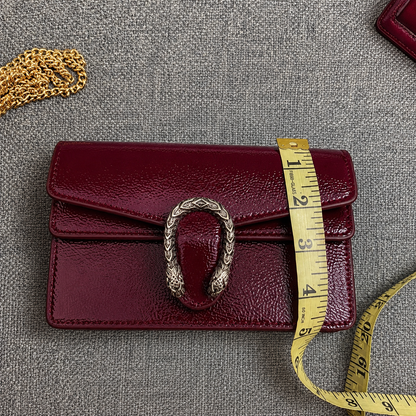 Gucci Dionysus Mini Bag - Burgundy with Golden Hardware