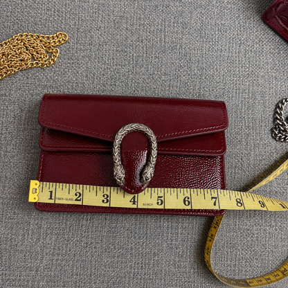 Gucci Dionysus Mini Bag - Burgundy with Golden Hardware