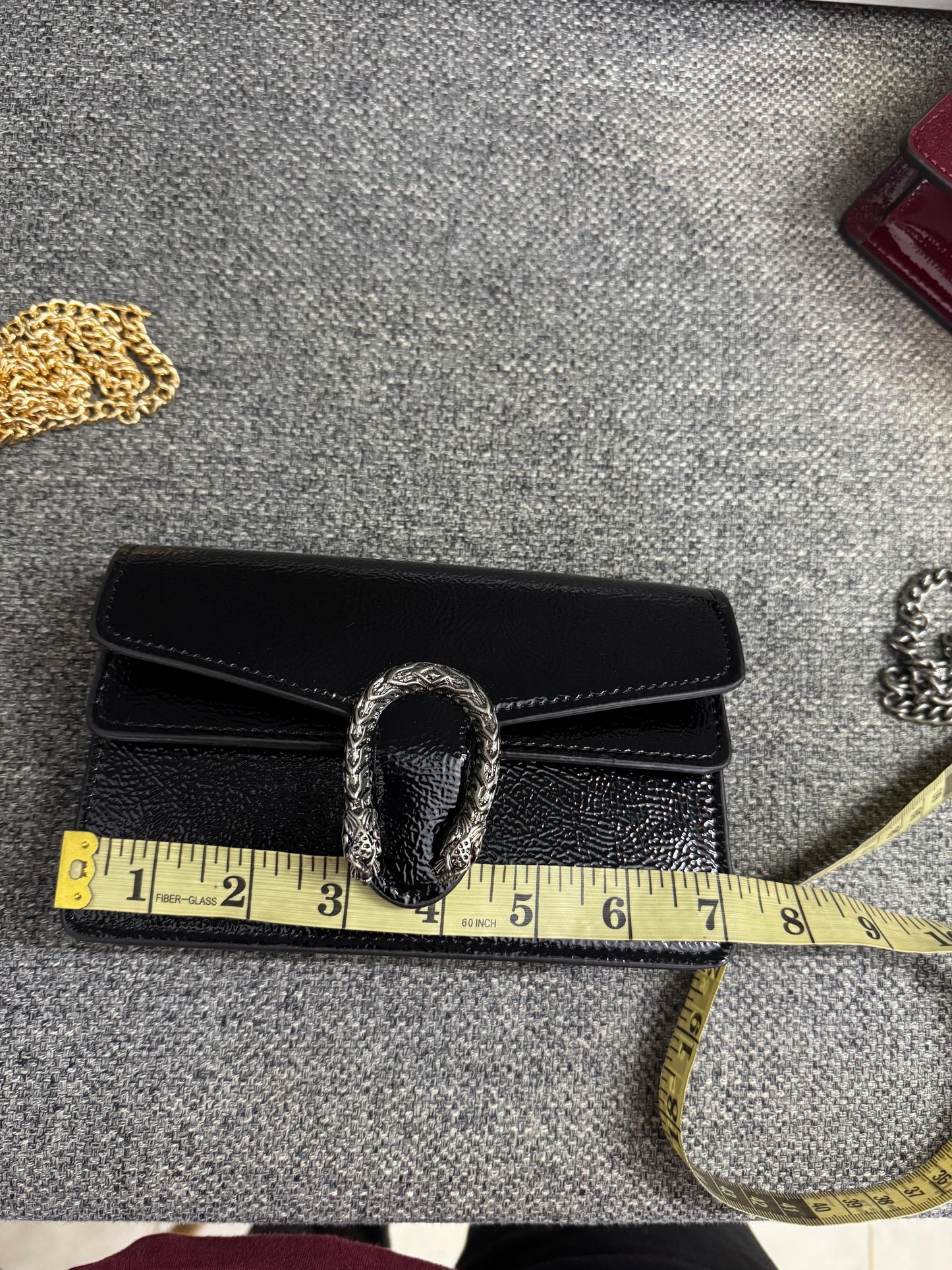 Gucci Dionysus Mini Bag - Black with Silver Hardware