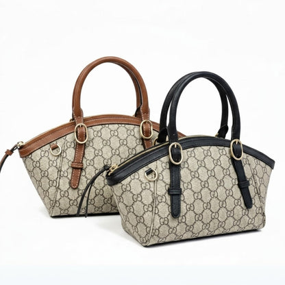 Gucci GG Emblem Small Top Handle Bag