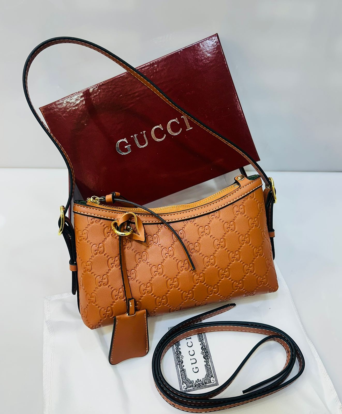 Gucci GG Emblem shoulder bag