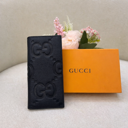 Gucci GG Embossed Leather Wallet