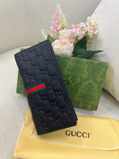 Gu-cci GG Embossed Long Wallet Style