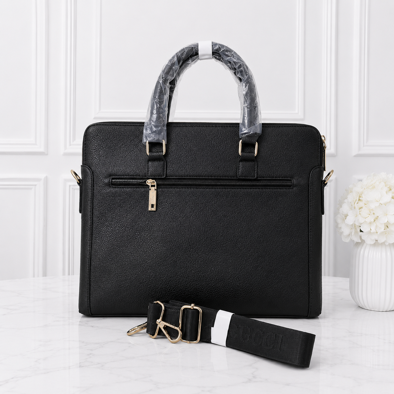 Gucci GG Embossed Premium Laptop Briefcase