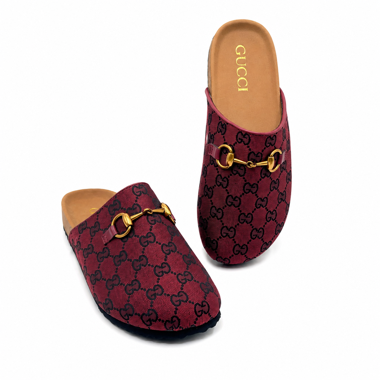 Gucci GG Horsebit Monogram Mule Loafers