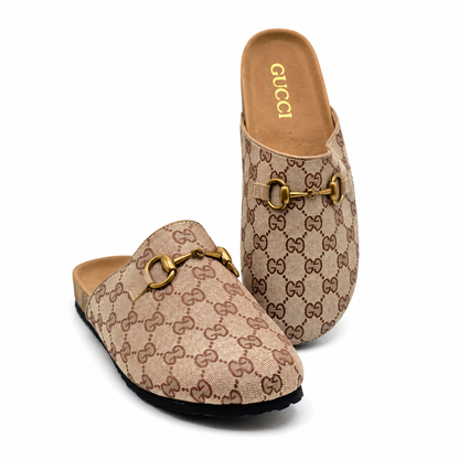 Gucci GG Horsebit Monogram Mule Loafers