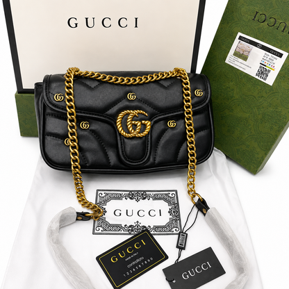 Gucci GG Marmont Matelassé Small Shoulder Bag