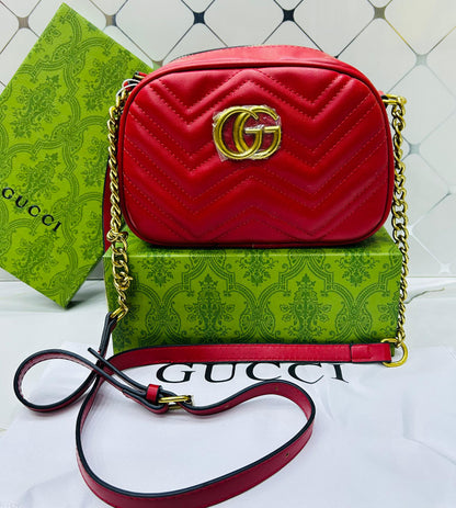Gucci GG Marmont Quilted Camera Bag