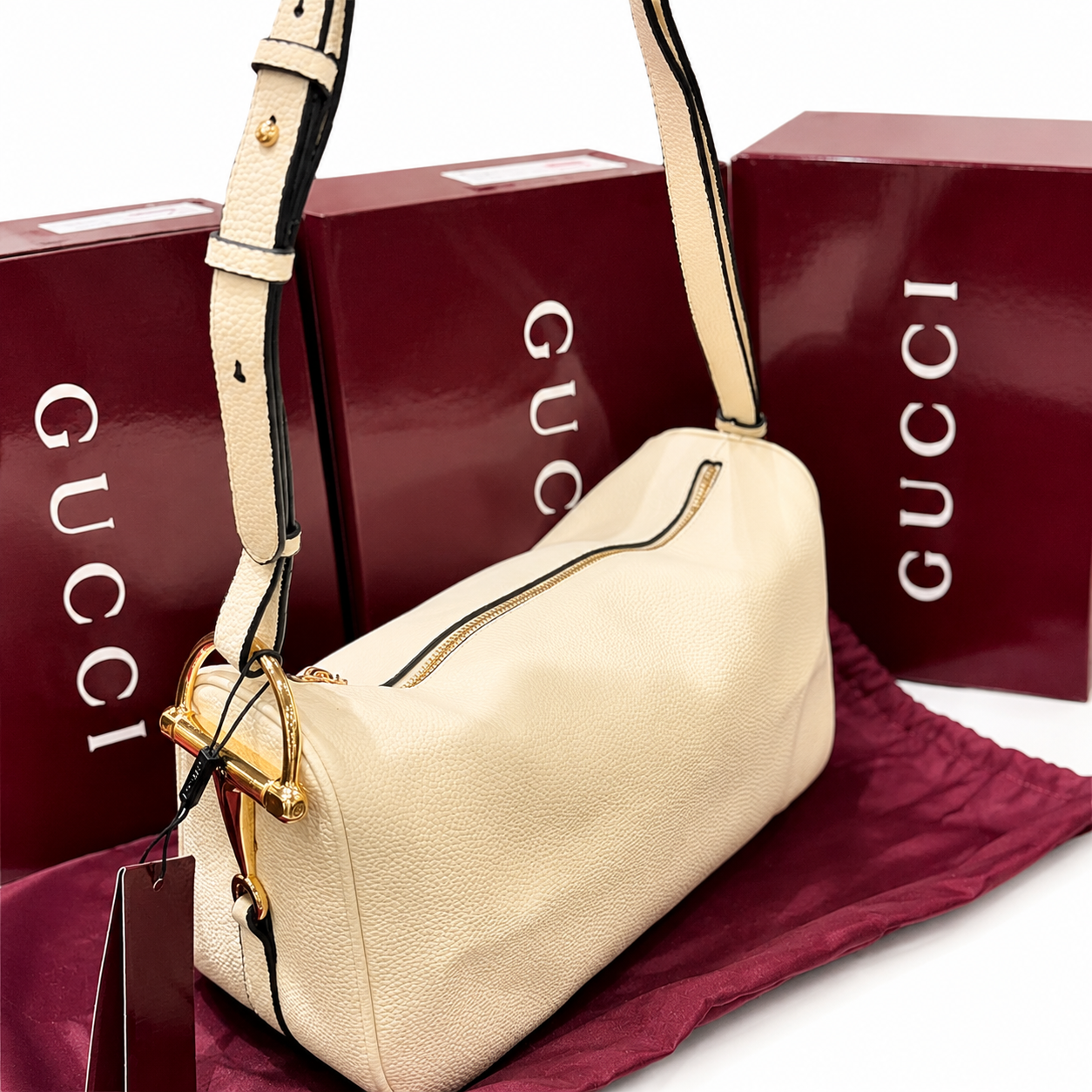 Gucci GG Microguccissima Leather Shoulder Bag