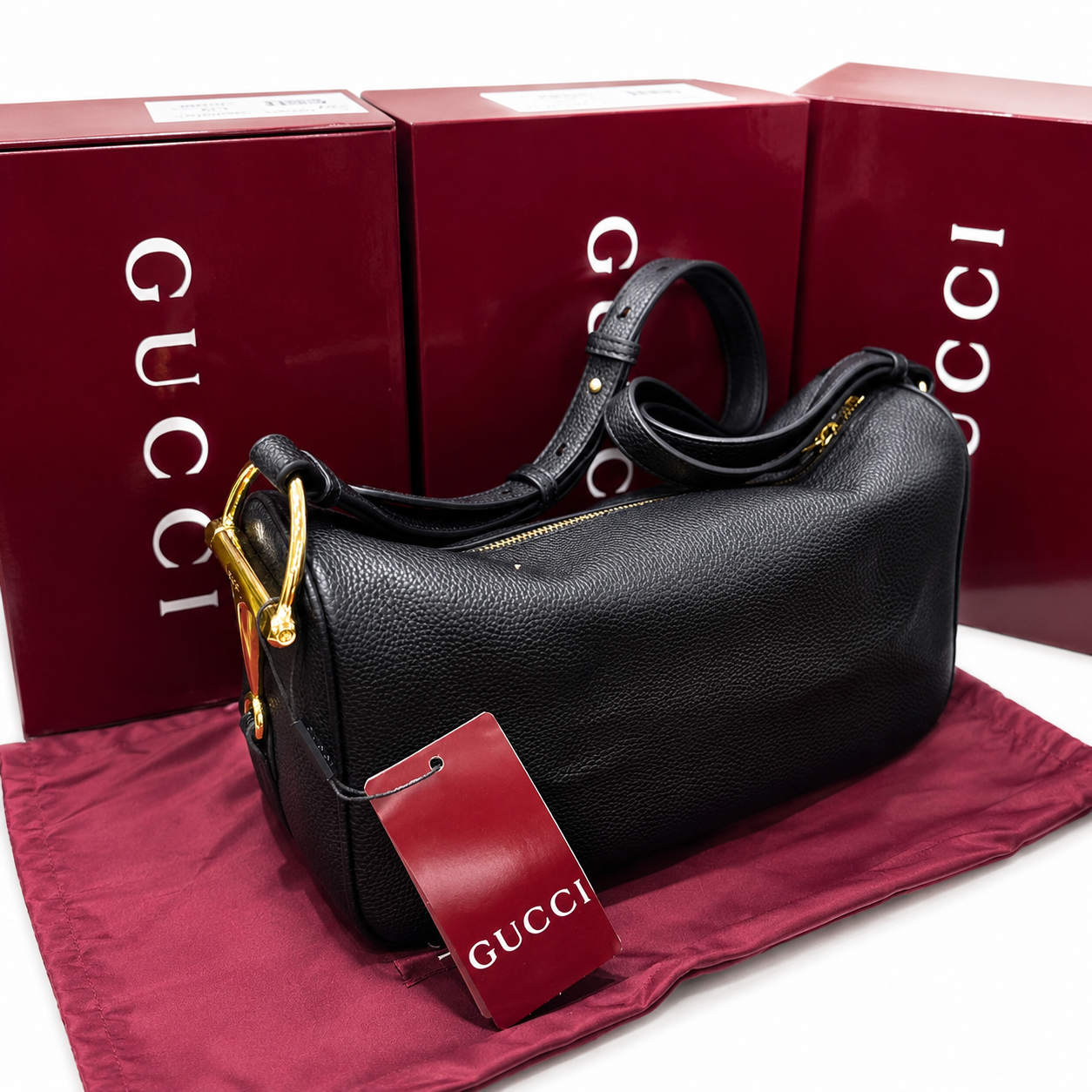 Gucci GG Microguccissima Leather Shoulder Bag