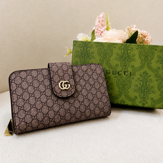 Gucci GG Monogram Continental Wallet
