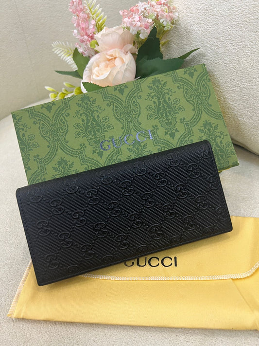 Gucci GG Monogram Long Wallet Style