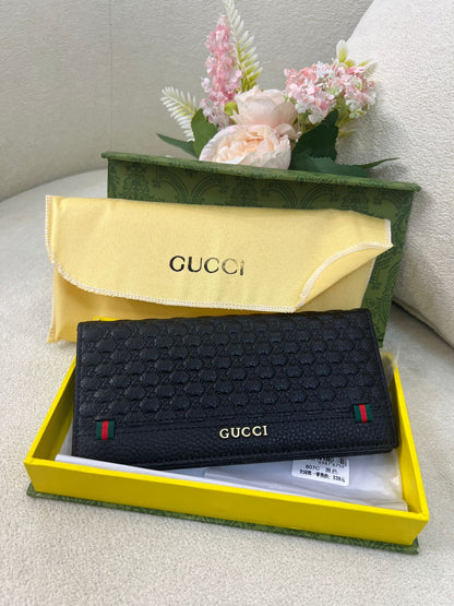 Gu-cci GG Pattern Long Wallet Style